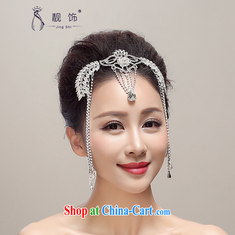 Beautiful ornaments 2015 new amounts trim bride-su Crown wedding accessories accessories wedding jewelry white, beautiful ornaments JinGSHi), and, shopping on the Internet