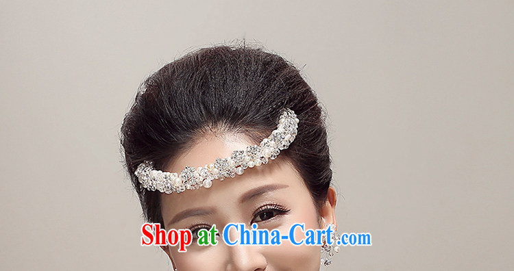 Beautiful ornaments manual new, Pearl water drilling bridal Crown hair clamp hair accessories necklaces earrings 3 piece white pictures, price, brand platters! Elections are good character, the national distribution, so why buy now enjoy more preferential! Health