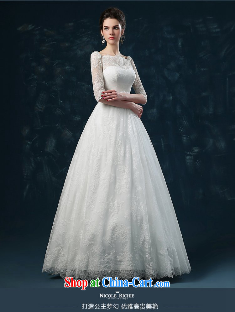 wedding dresses 2015 new summer bridal long-sleeved one shoulder wedding dresses with straps lace cultivating the code white XXL (3 - 5 day shipping) pictures, price, brand platters! Elections are good character, the national distribution, so why buy now enjoy more preferential! Health