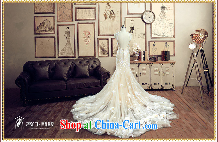 The bridal dress 2015 new wedding tail crowsfoot wedding champagne color manually spent 2606 A, tailor the 20% pictures, price, brand platters! Elections are good character, the national distribution, so why buy now enjoy more preferential! Health