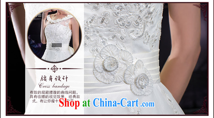 The bride's 2015 summer wedding dresses the Field shoulder wedding tail marriage wedding 5640 white L pictures, price, brand platters! Elections are good character, the national distribution, so why buy now enjoy more preferential! Health