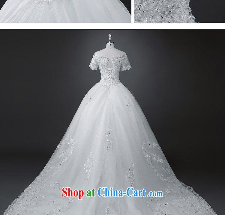 The Greek, Elizabeth (XILUOSHA) brides field shoulder lace cuff, wedding high-end high-tail strap wedding dresses 2015 new white XL pictures, price, brand platters! Elections are good character, the national distribution, so why buy now enjoy more preferential! Health