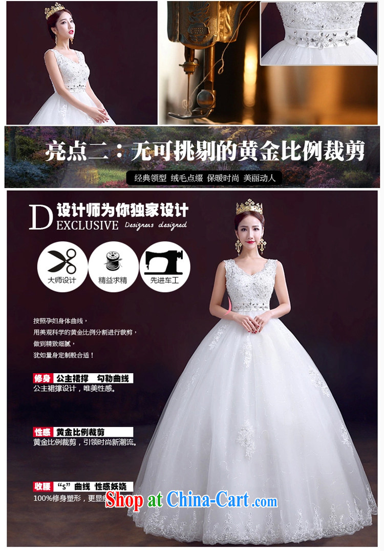 wedding dresses 2015 summer new bride's shoulders with high-waist pregnant wedding white XXL pictures, price, brand platters! Elections are good character, the national distribution, so why buy now enjoy more preferential! Health