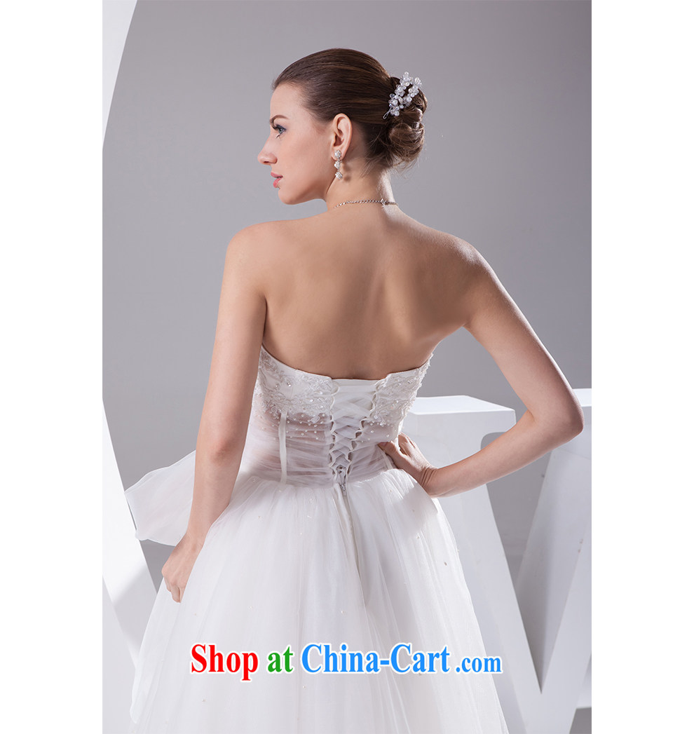 The beautiful yarn new, sense of perspective with heydays marriage a direct order 2015 Korean beauty with Pearl lace A with graphics thin wedding dresses white customizable pictures, price, brand platters! Elections are good character, the national distribution, so why buy now enjoy more preferential! Health