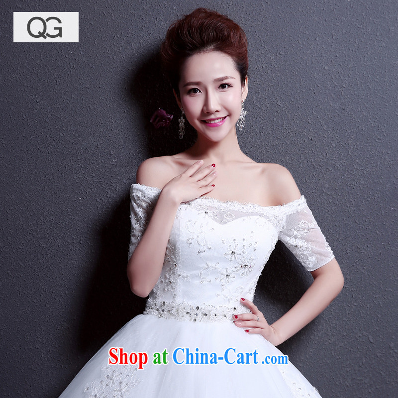 wedding dresses the Field shoulder new 2015 summer straps with graphics thin bridal red wedding white XXL