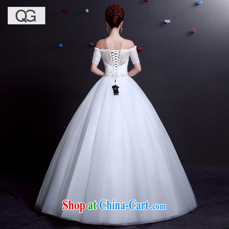 wedding dresses the Field shoulder new 2015 Summer Band to align graphics thin bridal red wedding white XXL, dumping the woman, shopping on the Internet
