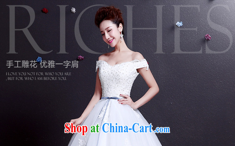 wedding dresses the Field shoulder new wedding summer 2015 strap graphics thin shoulders the code white XXL pictures, price, brand platters! Elections are good character, the national distribution, so why buy now enjoy more preferential! Health