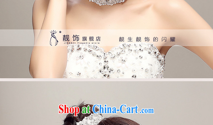 Beautiful ornaments 2015 new, Japan, and South Korea lace-wood drill with two necklaces with bridal jewelry wedding dresses with white picture, price, brand platters! Elections are good character, the national distribution, so why buy now enjoy more preferential! Health