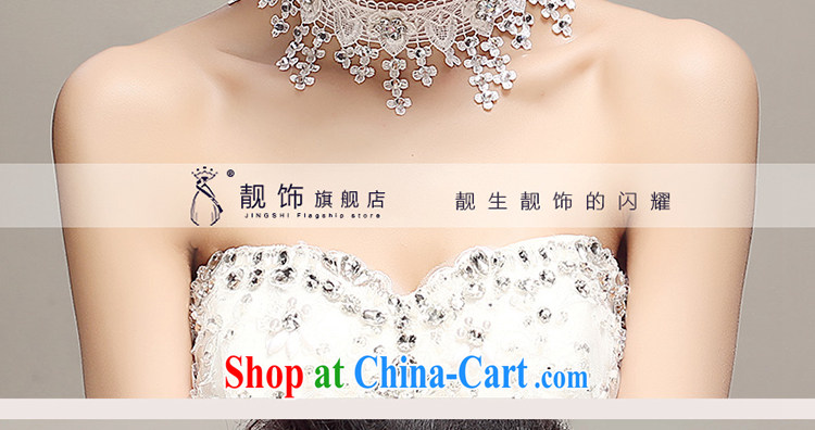 Beautiful ornaments 2015 new Japan, and the ROK lace diamond jewelry only jewelry bridal wedding dresses accessories wedding supplies white pictures, price, brand platters! Elections are good character, the national distribution, so why buy now enjoy more preferential! Health