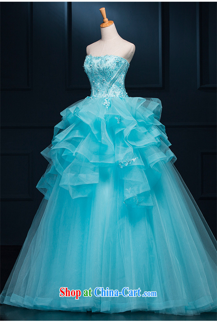 It is not the JUSERE high-end wedding dresses dream blue bridal wedding dress with Princess dress with wedding lace 100 Mary Magdalene hem chest shaggy skirts cyan tailored pictures, price, brand platters! Elections are good character, the national distribution, so why buy now enjoy more preferential! Health
