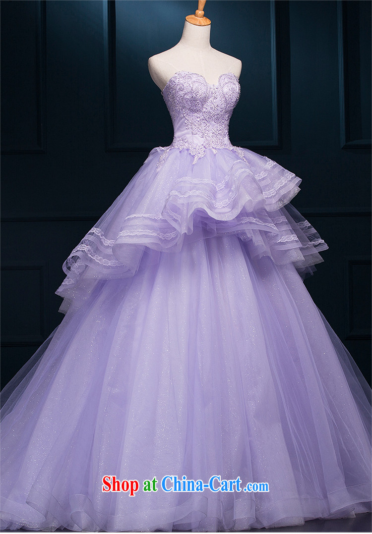 It is the JUSERE high-end wedding dresses dream purple bridal wedding dress with small tail Princess dress with wedding 100 hem shaggy dress light purple tailored pictures, price, brand platters! Elections are good character, the national distribution, so why buy now enjoy more preferential! Health