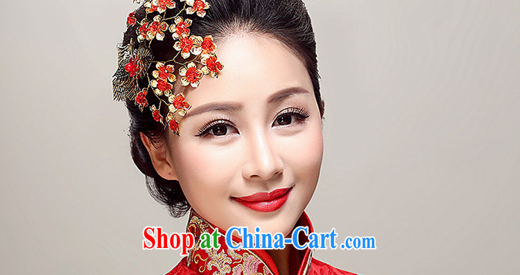 Beautiful ornaments 2015 new bride's classical-su Wo service and use phoenix with Phoenix Crown ancient hair accessories red pictures, price, brand platters! Elections are good character, the national distribution, so why buy now enjoy more preferential! Health