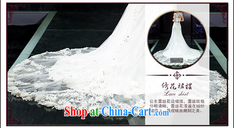 The bride's 2015 summer wedding dresses wedding tail field shoulder crowsfoot wedding summer 2560 white tailored the 20% pictures, price, brand platters! Elections are good character, the national distribution, so why buy now enjoy more preferential! Health