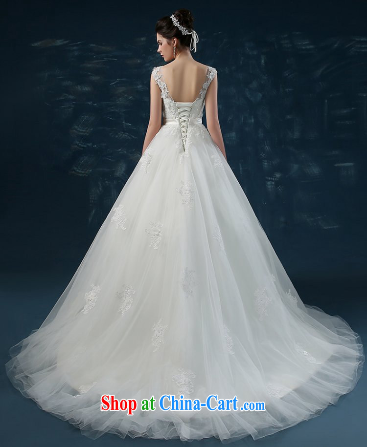 Tail wedding summer 2015 new Korean bridal wedding dress the code strap wedding lace beauty white XXL (3 - 5 day shipping) pictures, price, brand platters! Elections are good character, the national distribution, so why buy now enjoy more preferential! Health