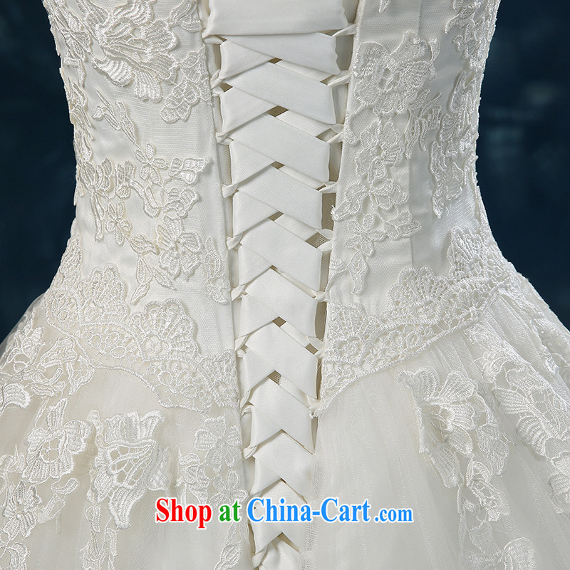 Wedding summer 2015 new dual-shoulder lace-tail wedding summer wedding dress bridal wedding, tie wedding white XXL (3 - 5 Day Shipping), Nicole Kidman (Nicole Richie), and, on-line shopping