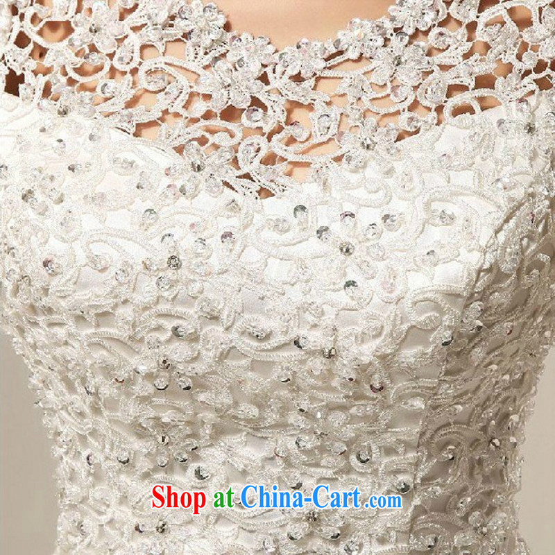Yong-yan and 2015 new wedding dresses antique palace sweet Princess Openwork design a field shoulder straps bridal wedding white. size will not be refunded, Yong Yan good offices, shopping on the Internet