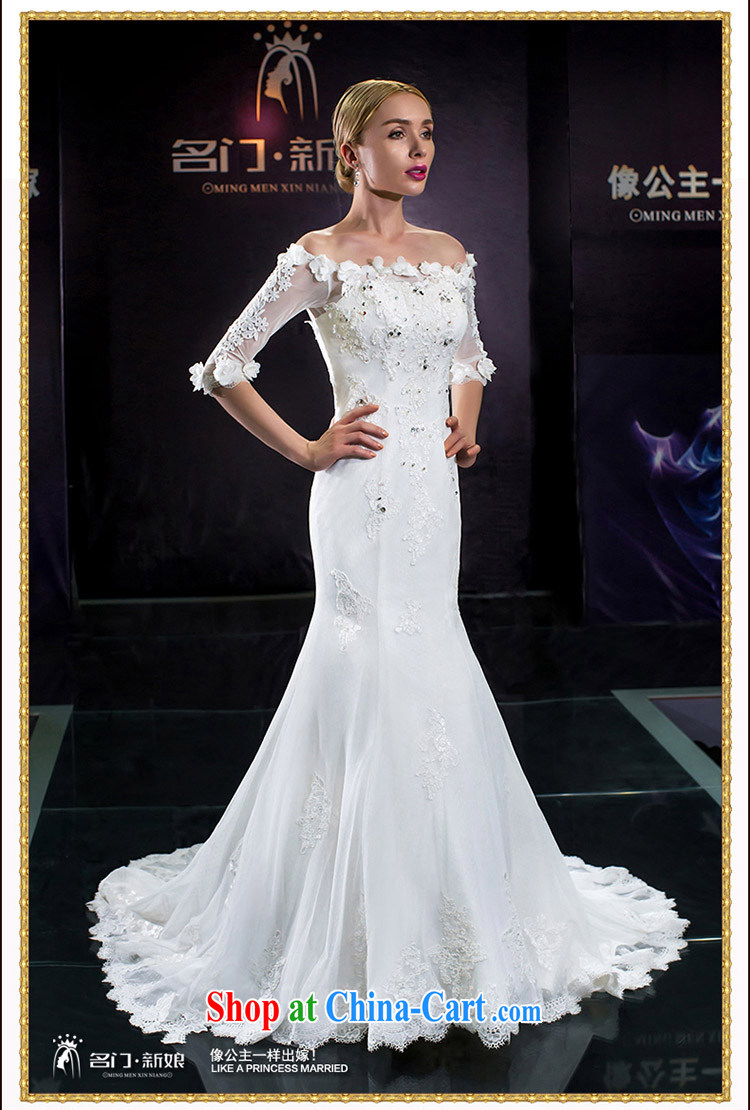The bride's wedding dresses new 2015 wedding tail crowsfoot wedding Original Design 2582 white XL pictures, price, brand platters! Elections are good character, the national distribution, so why buy now enjoy more preferential! Health