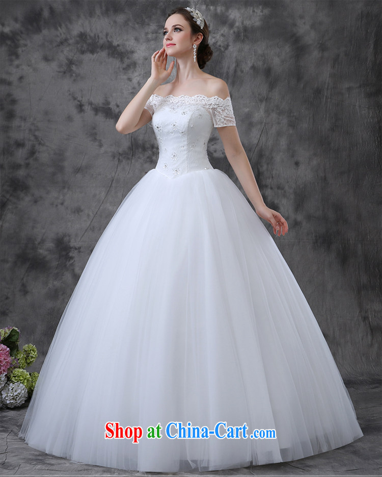 Taylor Martin 2015 New Field shoulder wedding Korean style fashion palace with cultivating graphics thin marriages wedding dresses summer white XL pictures, price, brand platters! Elections are good character, the national distribution, so why buy now enjoy more preferential! Health