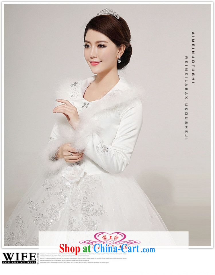 Yong-yan and wedding dresses new 2015 Korean lace long-sleeved with wedding Princess the bride the code winter quilted wedding white. size is not final pictures, price, brand platters! Elections are good character, the national distribution, so why buy now enjoy more preferential! Health