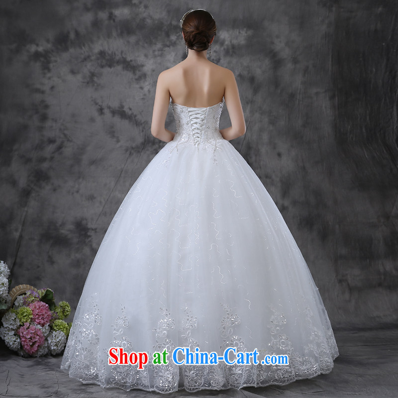 Taylor Martin 2015 new wedding dresses pregnant women with married women sleeveless large, cultivating graphics thin drill erase chest wedding summer white XL, Taylor Martin (TAILEMARTIN), shopping on the Internet