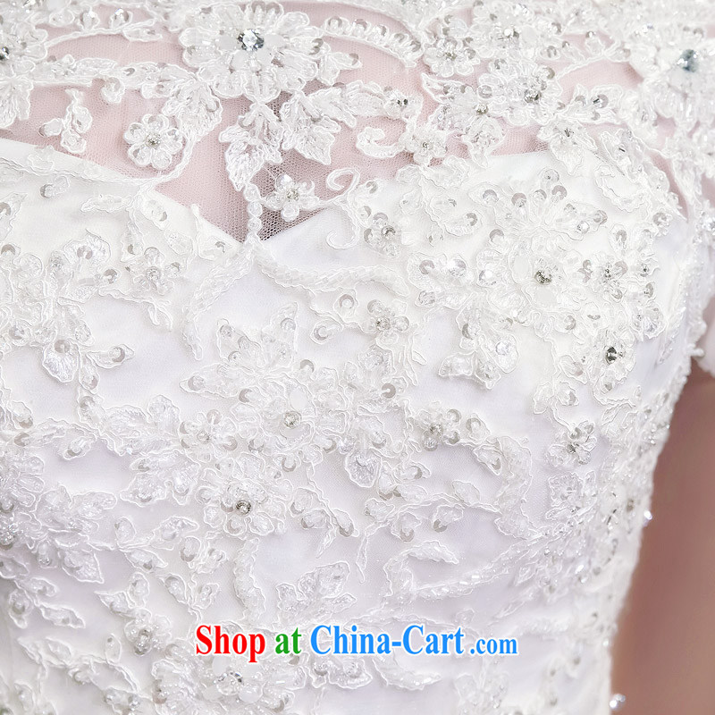 The bride's 2015 summer wedding dresses a shoulder with wedding shoulders wedding Korean 2586 XL pre-sale 7 days, the bride, and shopping on the Internet