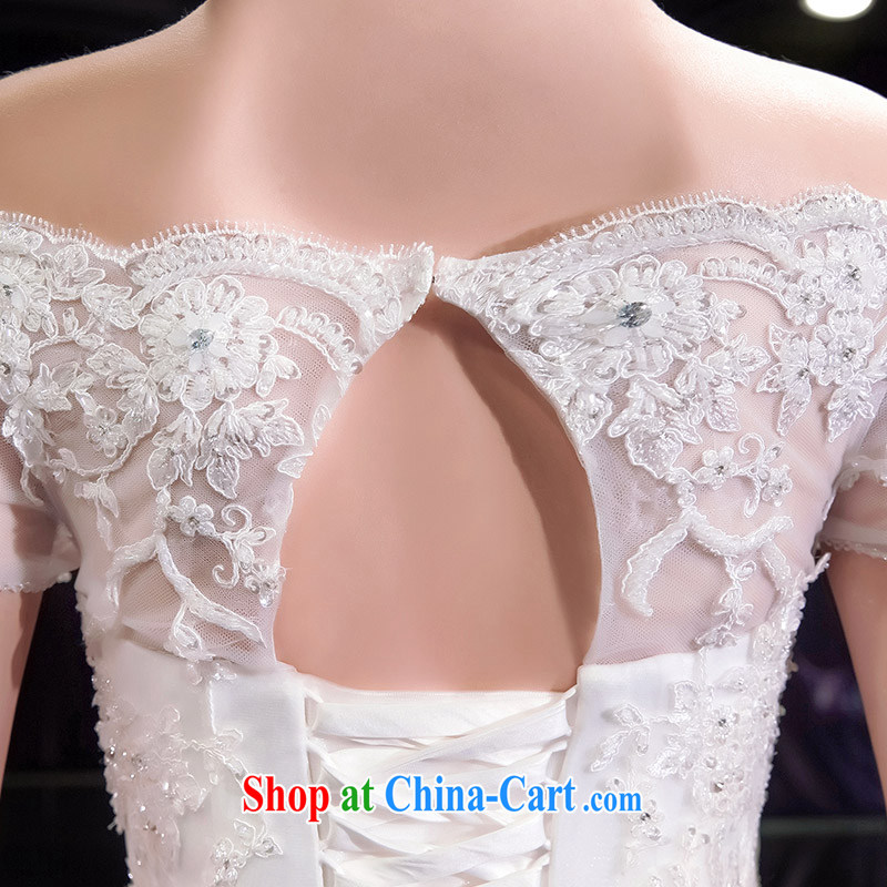 The bride's 2015 summer wedding dresses a shoulder with wedding shoulders wedding Korean 2586 XL pre-sale 7 days, the bride, and shopping on the Internet