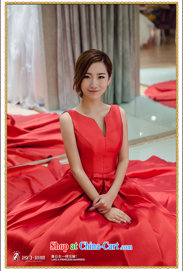 The bride's wedding dresses new 2015 wedding a Field shoulder red Satin wedding minimalist 2590 XL pictures, price, brand platters! Elections are good character, the national distribution, so why buy now enjoy more preferential! Health