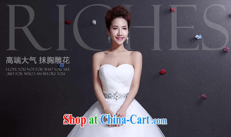 wedding dresses 2015 summer new erase chest graphics thin beauty with tie wedding, white XXL pictures, price, brand platters! Elections are good character, the national distribution, so why buy now enjoy more preferential! Health