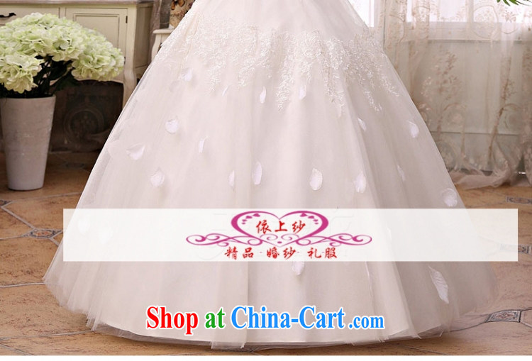 Yong-yan close in winter, 2015 Korean wedding dresses long-sleeved wool lapel cotton white strap Princess wedding white. size is not final pictures, price, brand platters! Elections are good character, the national distribution, so why buy now enjoy more preferential! Health