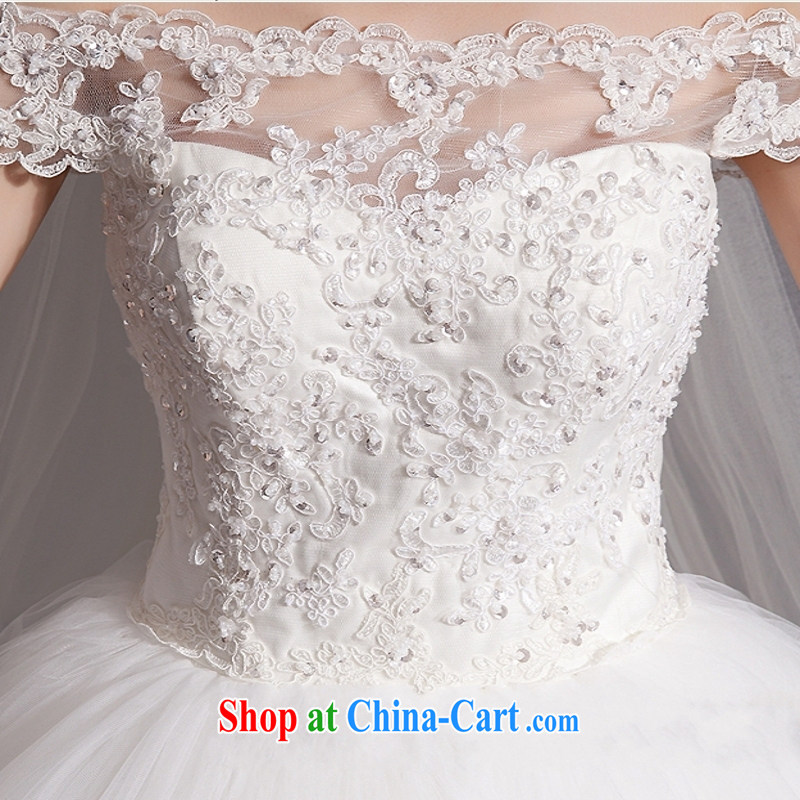 Yong-yan and bridal 2015 wedding dresses new Korean version the Field shoulder Stylish large, pregnant women retro with a purely manual wedding the Clean and White. size is not final, and have the courage a stunning good offices, and, shopping on the Inte