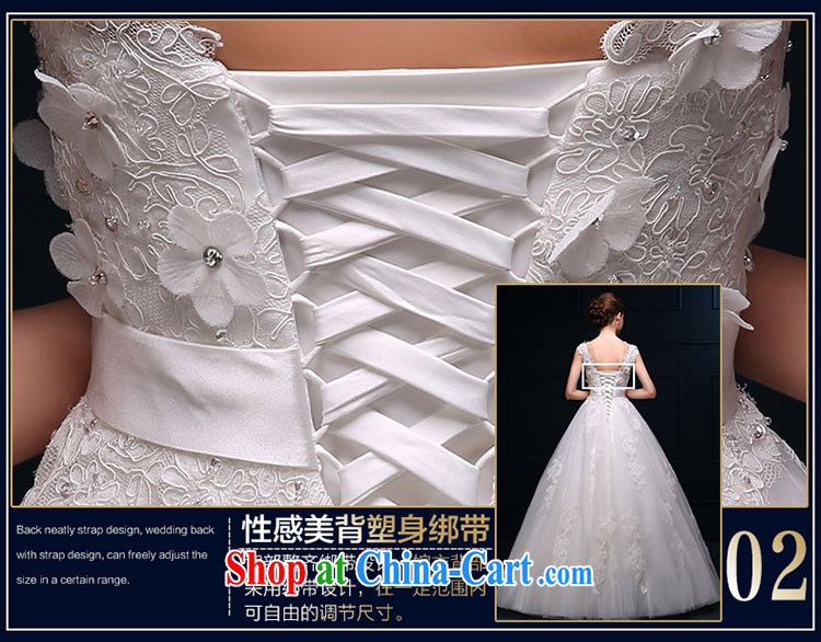 wedding dresses new Korean layout double-shoulder with A swing wedding custom bridal graphics thin the Field shoulder wedding white tail. size does not return not-for-pictures, price, brand platters! Elections are good character, the national distribution, so why buy now enjoy more preferential! Health