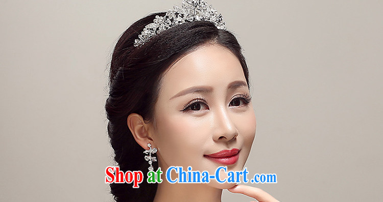 Early definition 2015 new bridal head-dress earrings necklace 3 piece wedding dresses accessories wedding supplies white pictures, price, brand platters! Elections are good character, the national distribution, so why buy now enjoy more preferential! Health