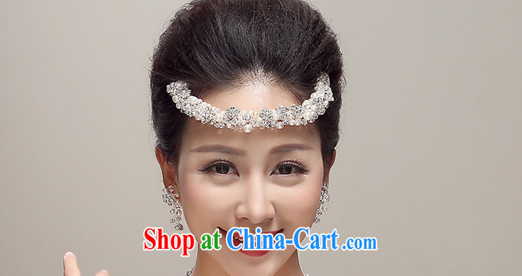 Early definition 2015 new manual Crown necklace earrings 3 piece jewelry wedding dresses accessories wedding supplies white pictures, price, brand platters! Elections are good character, the national distribution, so why buy now enjoy more preferential! Health