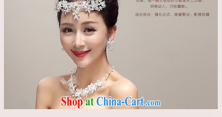 Early definition 2015 new bridal Crown necklace earrings 3-piece water drilling sweet manual head-dress wedding dresses with white picture, price, brand platters! Elections are good character, the national distribution, so why buy now enjoy more preferential! Health