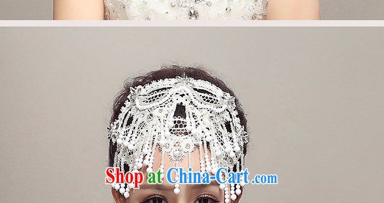 Early definition 2015 new Japan and South Korea and the United States only lace Pearl bridal head-dress wedding dresses accessories wedding supplies white pictures, price, brand platters! Elections are good character, the national distribution, so why buy now enjoy more preferential! Health