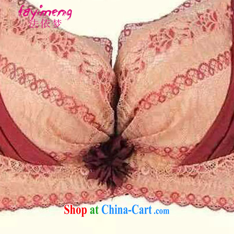 LAW OF 2015 new single package bra lingerie sexy pinching adjustment-kit, chest JD 005 425 dark red 80 C, Law (FAYIMENG), and, on-line shopping