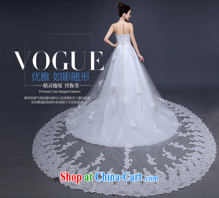 Sophie than AIDS summer 2015 new Korean wedding bridal wedding dress skirt ivory white wipe the chest binding code with long-tail cultivating larger graphics thin wedding female white XL pictures, price, brand platters! Elections are good character, the national distribution, so why buy now enjoy more preferential! Health
