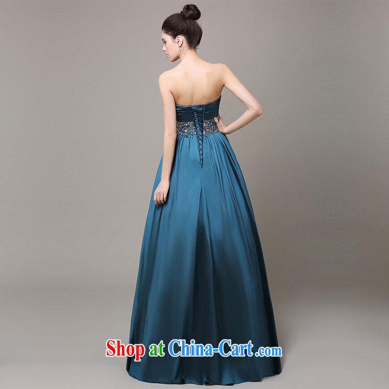 DressilyMe custom wedding 2015 bride's wedding dresses spring and summer new minimalist wipe chest A field with Princess Margaret shaggy dress with large code female, blue - out of stock tailored DRESSILY ME OCCASIONS WEAR ON - LINE, shopping on the Inter