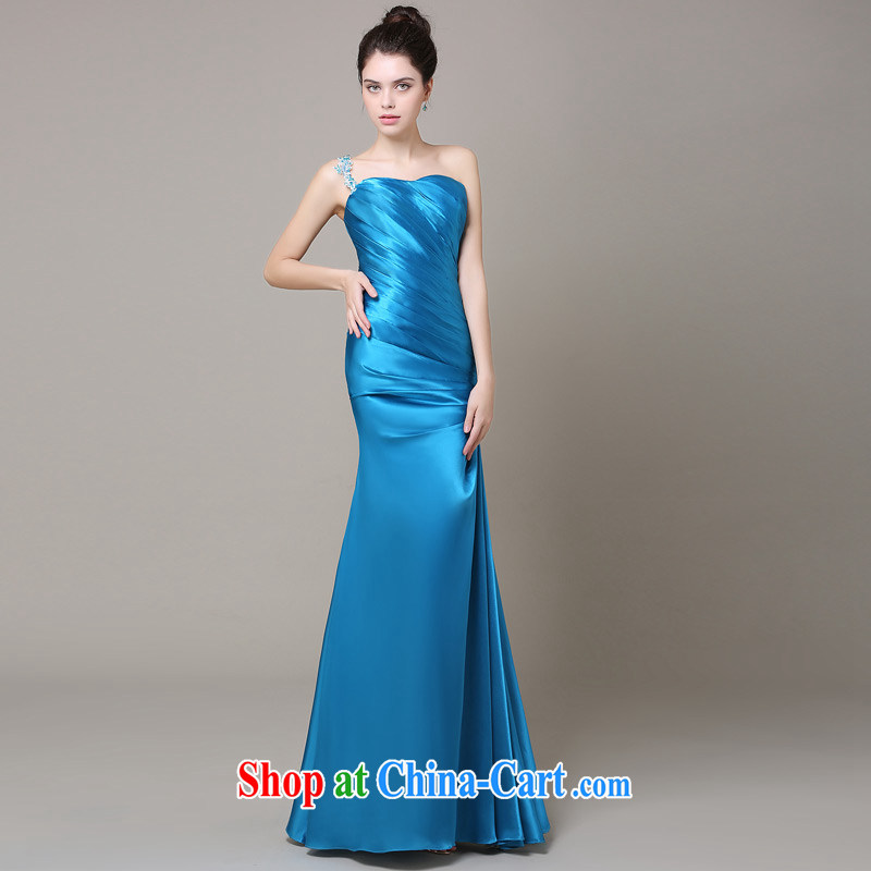 DressilyMe custom wedding dresses 2015 wedding dresses spring and summer New Sau San crowsfoot style hem and click Erase chest bridal gift clothing evening wear blue - out of stock tailored DRESSILY ME OCCASIONS WEAR ON - LINE, shopping on the Internet