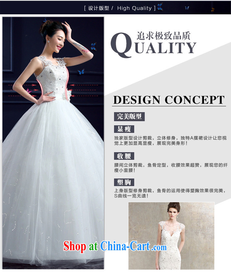 Honeymoon bridal wedding dresses 2015 summer new sleeveless Korean lace package shoulder V for pregnant women the code wedding summer white XXL pictures, price, brand platters! Elections are good character, the national distribution, so why buy now enjoy more preferential! Health