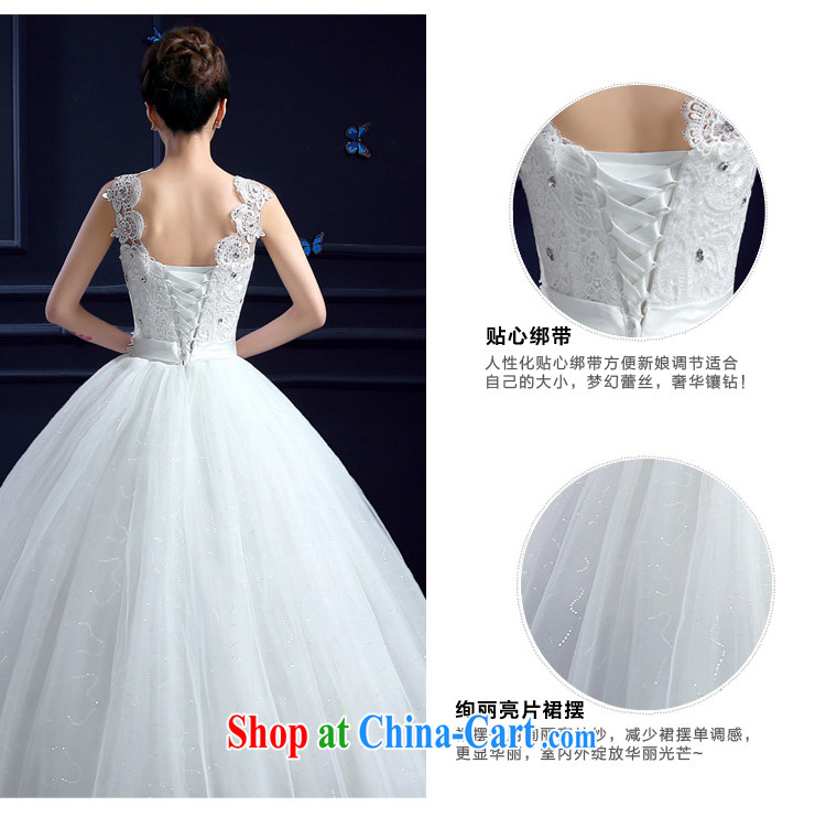 Honeymoon bridal wedding dresses 2015 summer new sleeveless Korean lace package shoulder V for pregnant women the code wedding summer white XXL pictures, price, brand platters! Elections are good character, the national distribution, so why buy now enjoy more preferential! Health