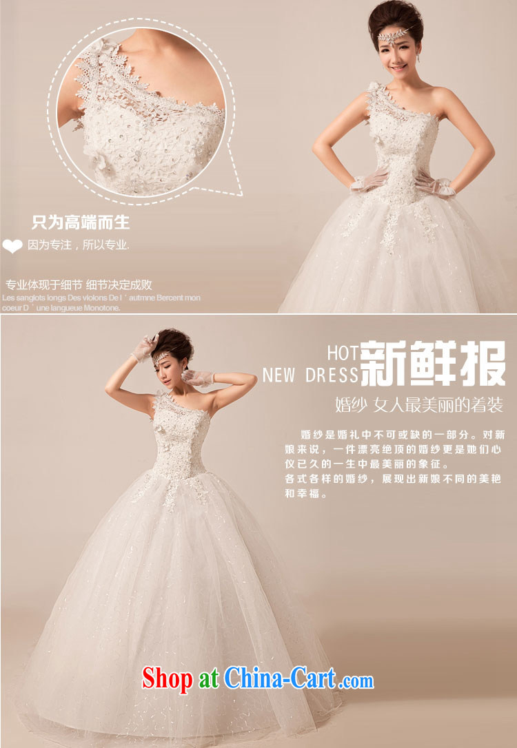 Yong-yan and Han-Princess wedding dresses new 2015 summer video thin single shoulder lace, with a strap wedding white. size is not final pictures, price, brand platters! Elections are good character, the national distribution, so why buy now enjoy more preferential! Health