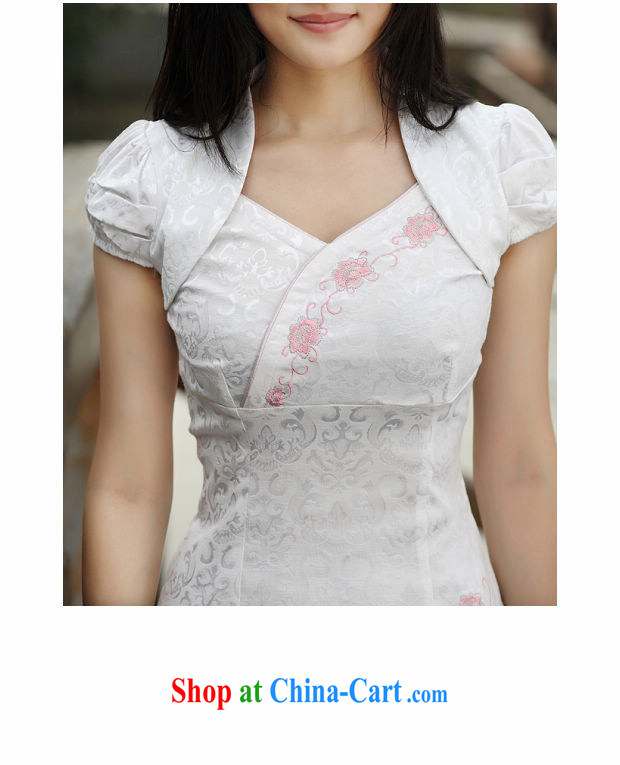 Dresses sweet-fresh fake two-piece-goods 2015 improved cheongsam new pink S pictures, price, brand platters! Elections are good character, the national distribution, so why buy now enjoy more preferential! Health