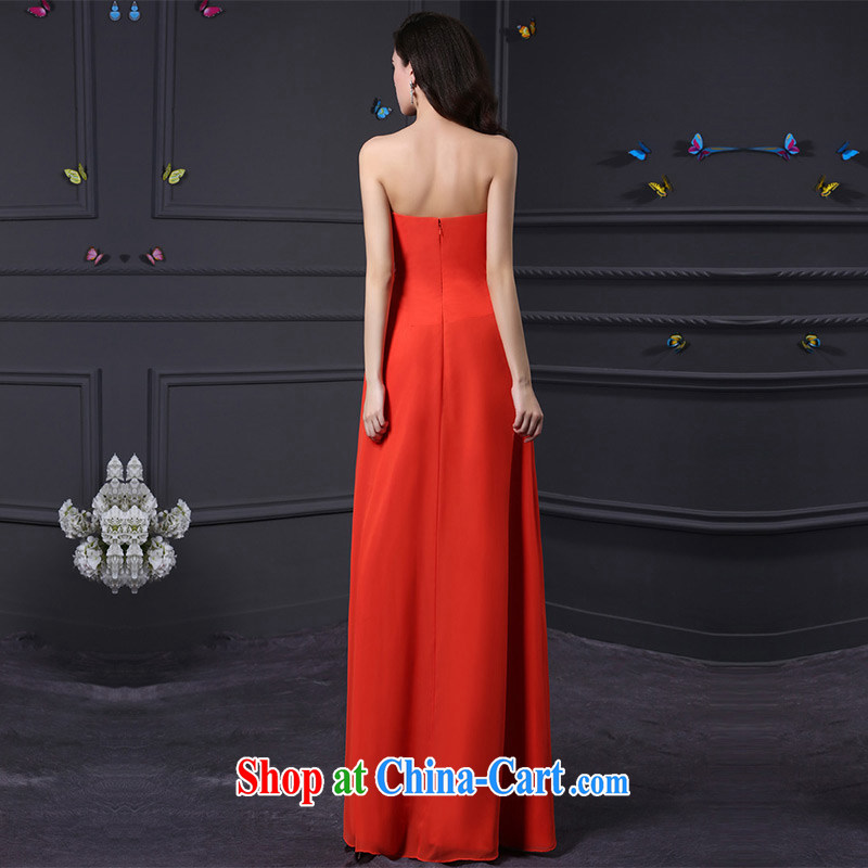 DressilyMe custom wedding dresses 2015 wedding dresses spring and summer new, cultivating high on the truck and hem heart-shaped bare chest bridal gift clothing evening wear red - out of stock XL, DRESSILY ME OCCASIONS WEAR ON - LINE, shopping on the Inte