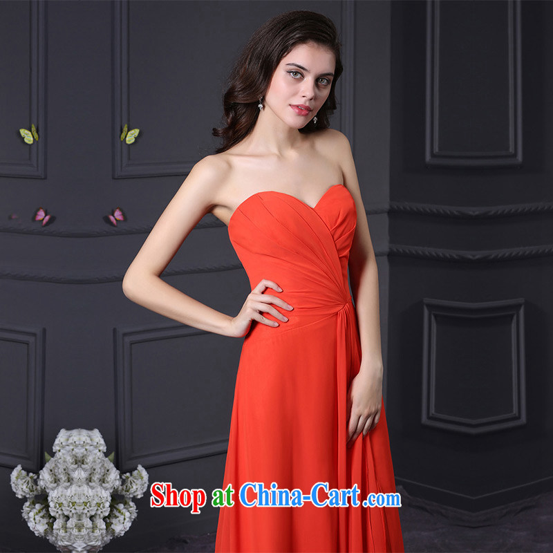 DressilyMe custom wedding dresses 2015 wedding dresses spring and summer new, cultivating high on the truck and hem heart-shaped bare chest bridal gift clothing evening wear red - out of stock XL, DRESSILY ME OCCASIONS WEAR ON - LINE, shopping on the Inte