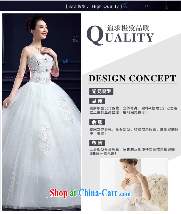 wedding dresses 2015 new wedding dresses honeymoon bridal erase chest wedding luxury, lace with wedding white M pictures, price, brand platters! Elections are good character, the national distribution, so why buy now enjoy more preferential! Health