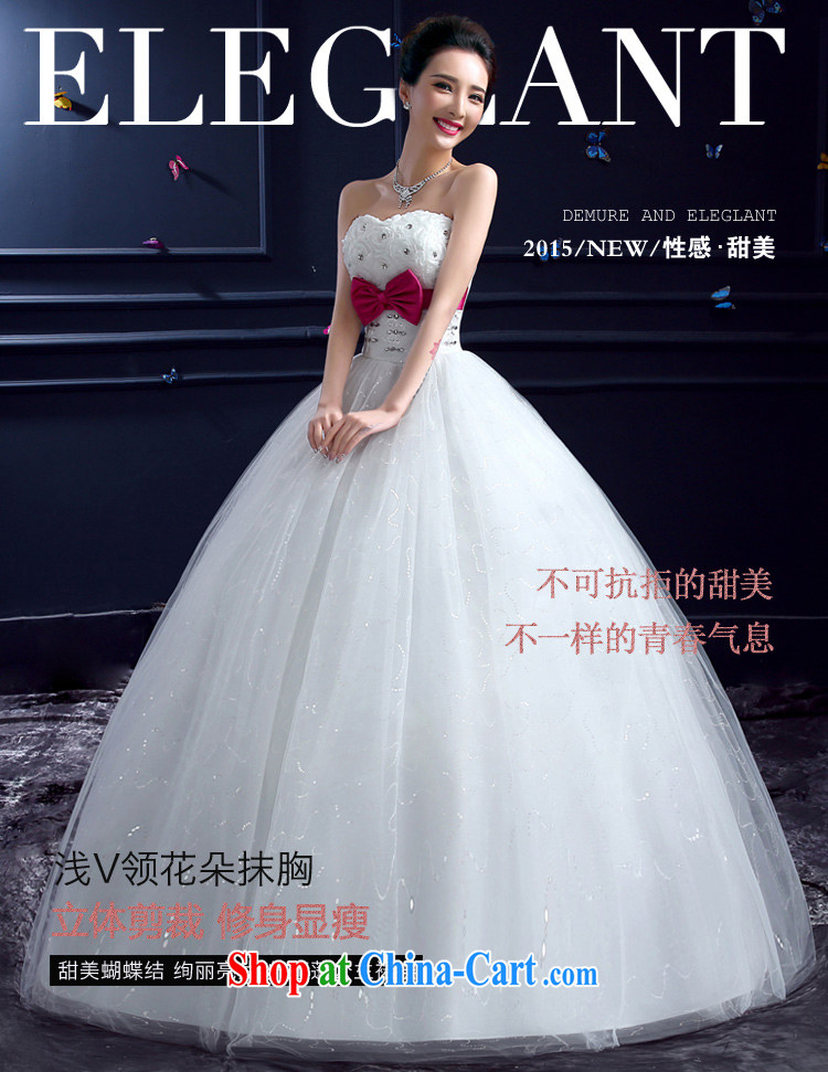 wedding dresses 2015 new wedding dresses honeymoon bridal wiped his chest wedding Korean Dream lace Princess wedding white XXL pictures, price, brand platters! Elections are good character, the national distribution, so why buy now enjoy more preferential! Health