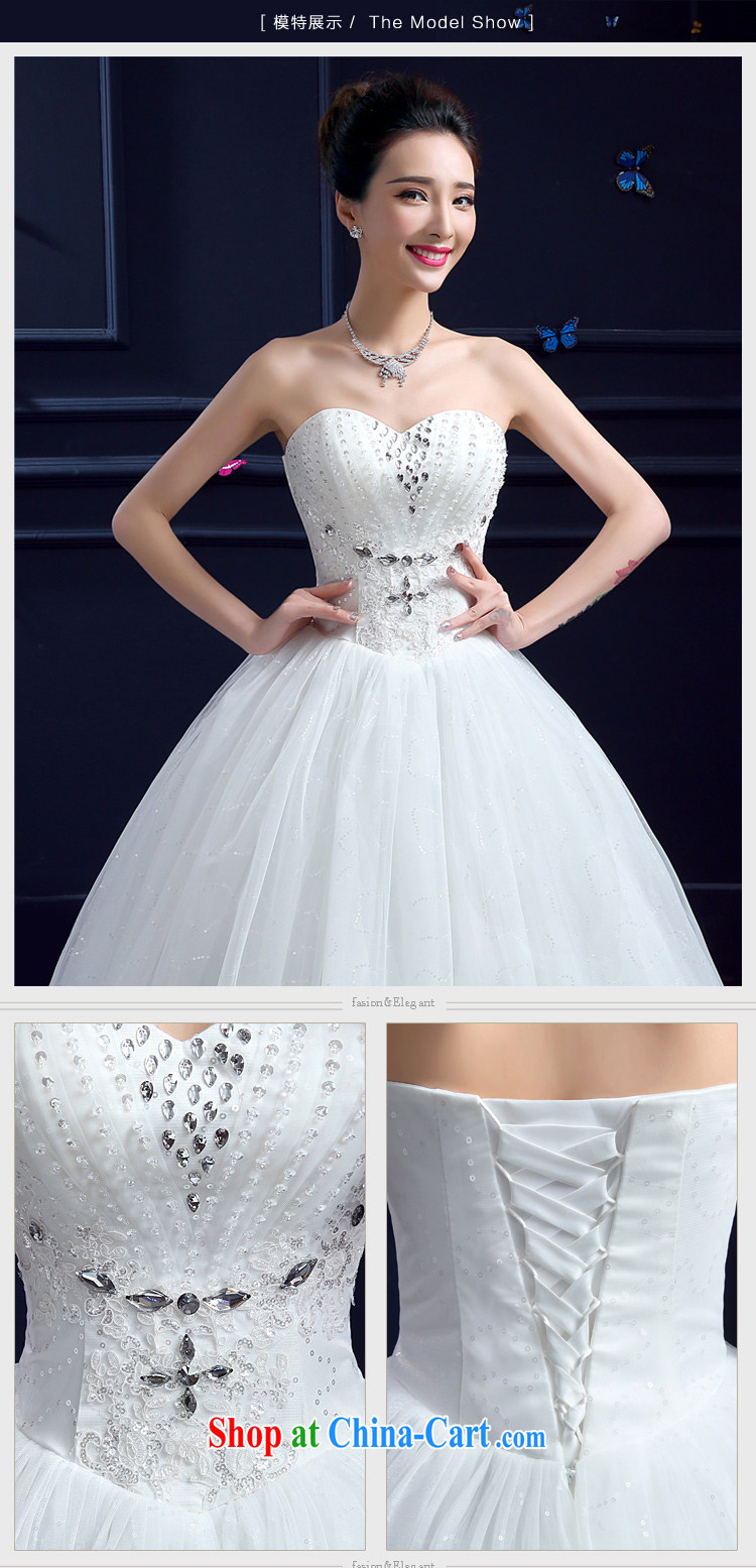 wedding dresses 2015 new wedding dresses honeymoon bridal erase chest wedding sexy luxury lace Princess wedding white XXL pictures, price, brand platters! Elections are good character, the national distribution, so why buy now enjoy more preferential! Health