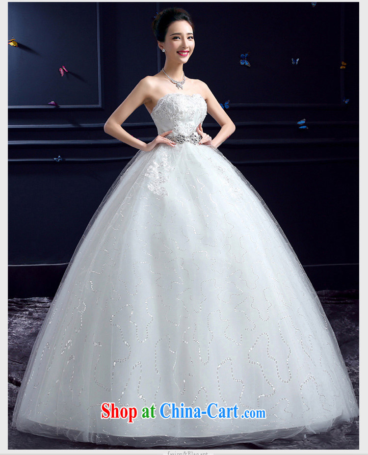 wedding dresses 2015 new wedding dresses honeymoon bridal erase chest wedding pregnant parquet drill Princess with wedding white XXL pictures, price, brand platters! Elections are good character, the national distribution, so why buy now enjoy more preferential! Health