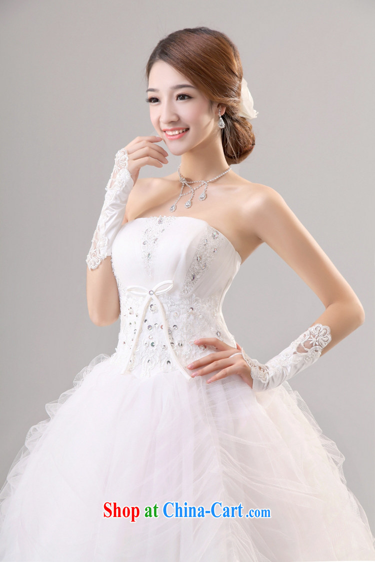 Yong-yan and Korean wedding summer 2015 new sweet wedding dresses elegant simplicity and wiped his chest to Princess Royal Wedding white. size is not final pictures, price, brand platters! Elections are good character, the national distribution, so why buy now enjoy more preferential! Health